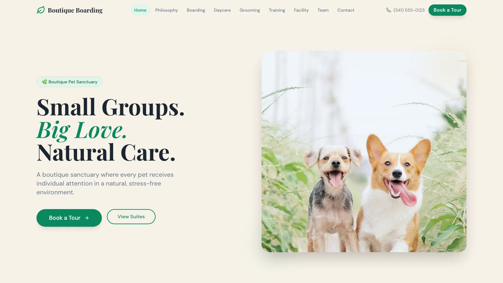 Loading preview of Boutique Boarding